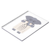 Elephant Eye Chart Notizblock (Linke Seite)