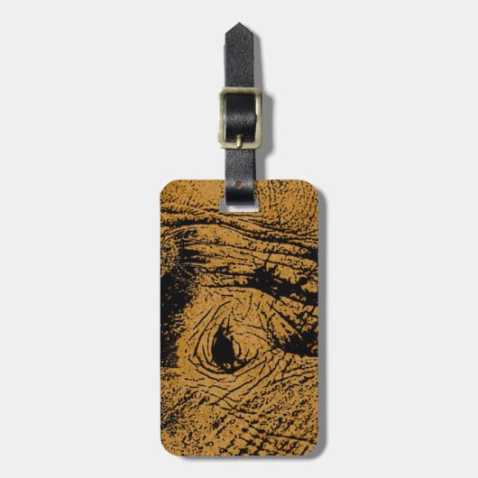 Elephant Eye Gepäckanhänger (Vorderseite vertikal)