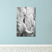 Elephant Eye Leinwanddruck (Insitu (Holzboden))