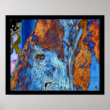 Elephant Eye Original Foto Digitale Kunst