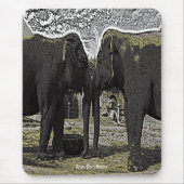 Elephant Eyes Mousepad (Vorne)