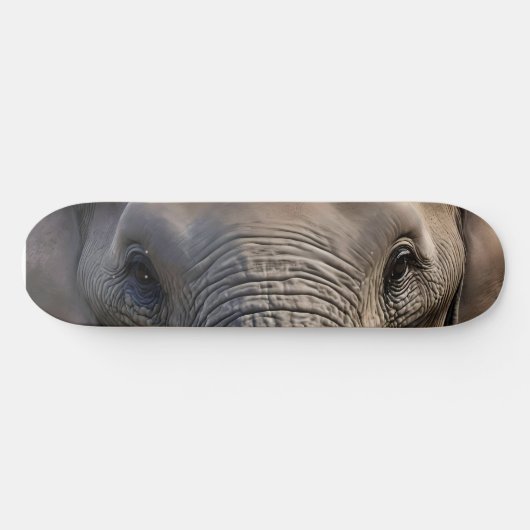 Elephant Eyes Skate Deck Skateboard (Horizontal)