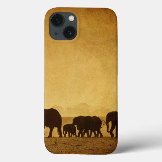 Elephant Family Case-Mate iPhone Hülle (Rückseite)