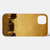 Elephant Family Case-Mate iPhone Hülle (Rückseite (Horizontal))