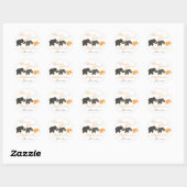 Elephant Family Danke Stickers (Blatt)
