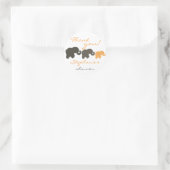 Elephant Family Danke Stickers (Tasche)