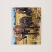 Elephant Family Jigsaw Puzzle (Vertikal)
