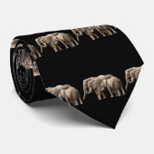Elephant Family Krawatte (Gerollt)