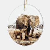Elephant Family Weihnachtsschmuck (Links)