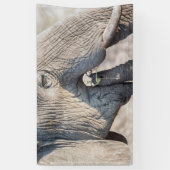 Elephant Feeding Banner (Vertikal)