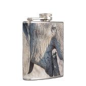 Elephant Feeding Flachmann (Rechts)