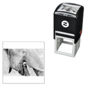 Elephant Feeding Permastempel (Beispiel)