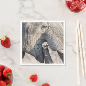 Elephant Feeding Serviette (Beispiel)