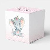 Elephant Fevor Box - Girl Baby Shooter Pink Geschenkschachtel (Rückseite)