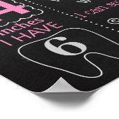 Elephant First Birthday Chalkboard-Zeichen Poster (Ecke)