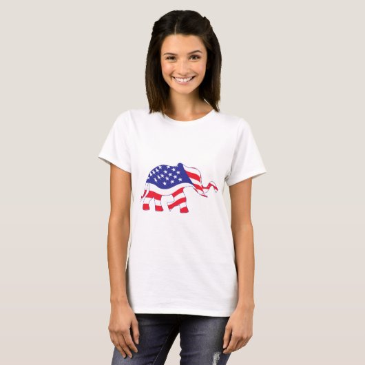 Elephant-FLAG T-Shirt (Vorne ganz)