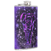 Elephant Flask Wandern bei Lila Starry Night Flachmann (Rechts)