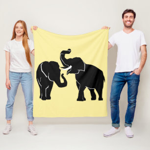 Elephant Fleece Blanket - Farbe auswählen