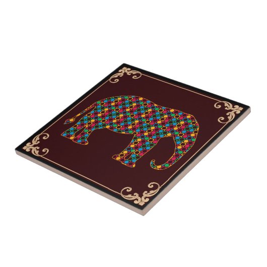 Elephant Fliese (Seite)