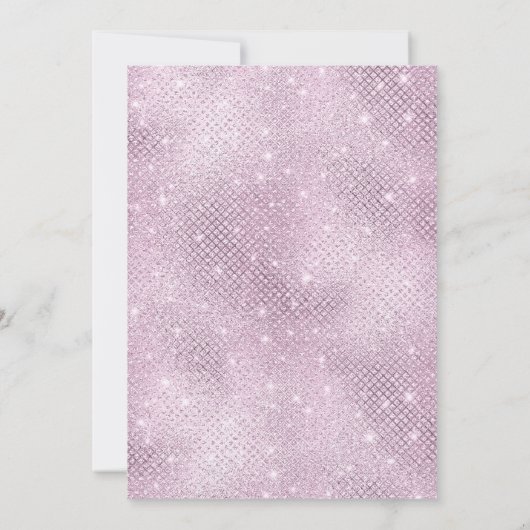 Elephant Floral Baby Shower Invitation Girl Einladung (Rückseite)