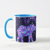 Elephant Flowers - Add Your Picture / Text / Name Tasse (Links)