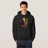 Elephant Flowers Cute Painting Flower Elephant Hoodie (Vorne ganz)