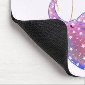 Elephant Flying mit farbenfrohen Balloons Mouse Pa Mousepad (Ecke)
