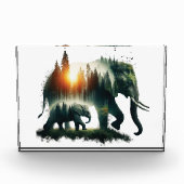 Elephant Forest  Fotoblock (Vorderseite)