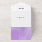 Elephant Foto Birth Announcement Card All In One Einladung (Außenbereich)