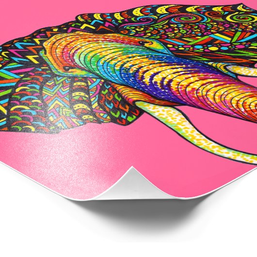 Elephant Fotodruck (Ecke)