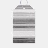 Elephant French Gender Neutral Baby Shower Geschen Geschenkanhänger (Rückseite)