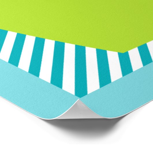 Elephant Friends Kinderzimmer Poster (Ecke)