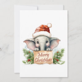 Elephant Frohe Weihnachten