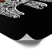 Elephant für Autismus Poster (Ecke)