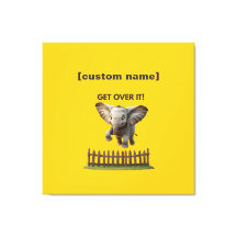 Elephant für benutzerdefinierten Text oder Namen