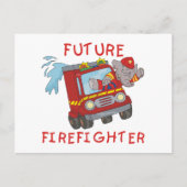 Elephant Future Firefighter Tshirts und Geschenke Postkarte (Vorderseite)