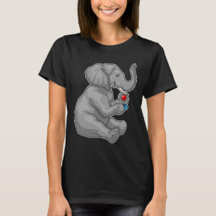 Elephant Gamer Controller T-Shirt