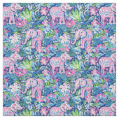 Elephant Garden Parade Stoff (Muster)