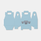 Elephant Gastgeschenk Box Geschenkschachtel (Ungefaltet)
