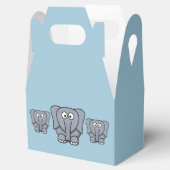 Elephant Gastgeschenk Box Geschenkschachtel (Geöffnet)