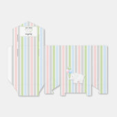 Elephant Gender Neutral | Babydusche Geschenkschachtel (Ungefaltet)