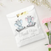 Elephant Gender Reveal Baby Shower Geschenktütchen (Versiegelt)
