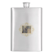 Elephant Gerahmt Flachmann (Vorderseite)