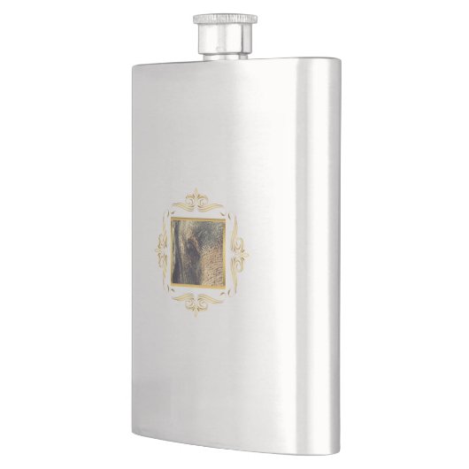 Elephant Gerahmt Flachmann (Links)