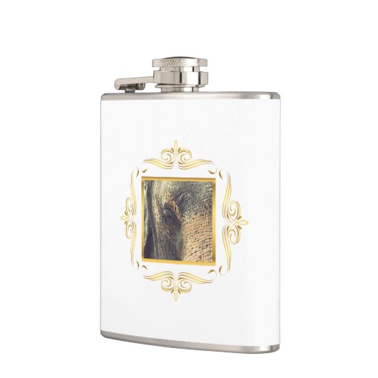 Elephant Gerahmt Flachmann (Links)