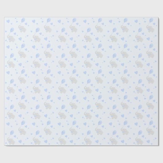 Elephant Geschenkpapier (Flach)