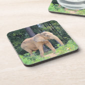 Elephant Getränkeuntersetzer (Linke Seite)
