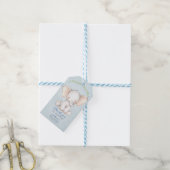 Elephant Gift Tag Favor Tag Geschenkanhänger (Mit Garn)