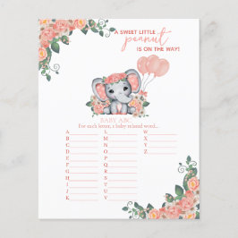 Elephant Girl Baby Showspiel