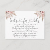 Elephant Girl Boho Kinderduschbücher für Baby Begleitkarte (Vorderseite)